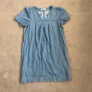Madewell Light Blue Denim Dress